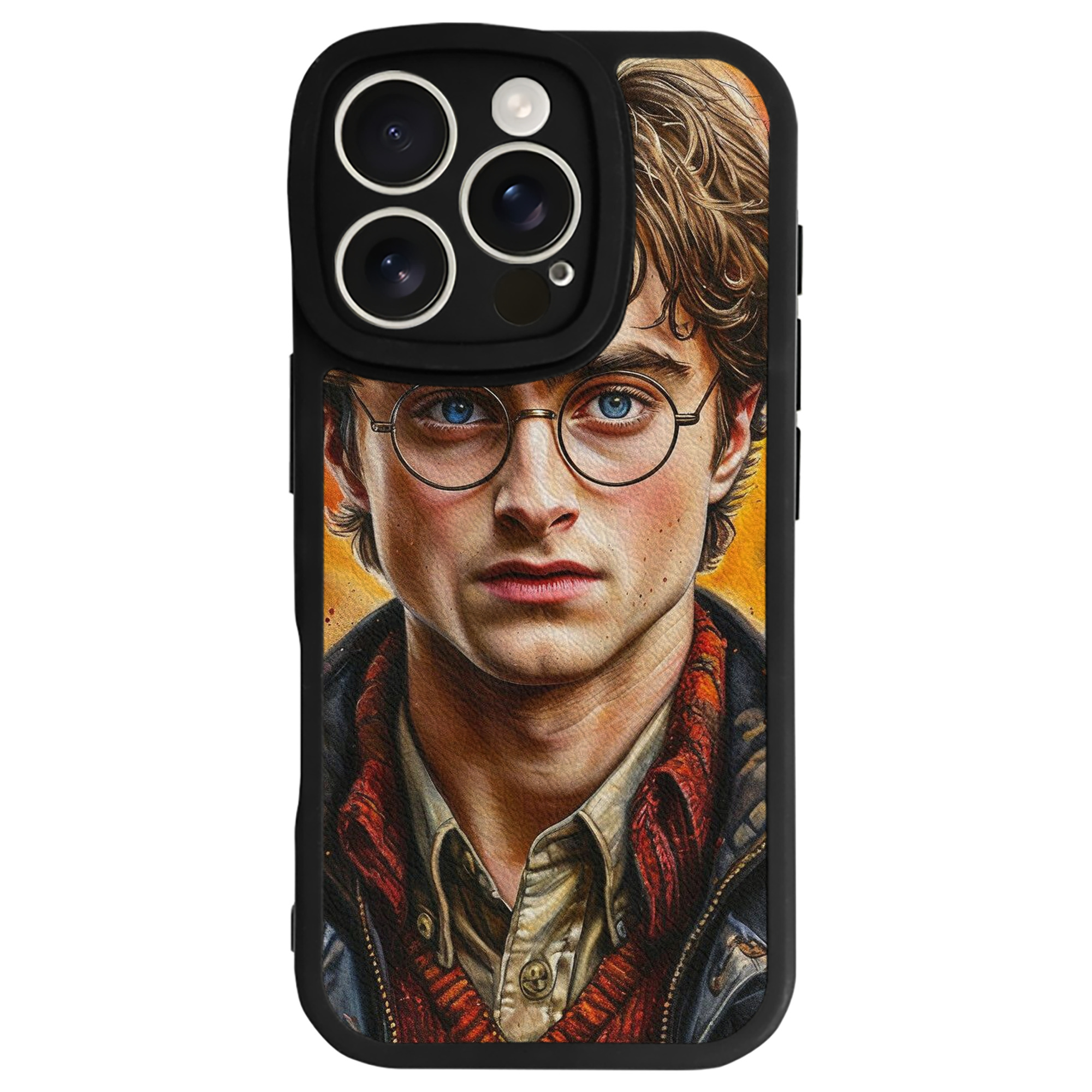 （画像用） Harry Potter ハリー・ポッターシリーズ 【iPhone 16シリーズ対応】シリコンスマホケース（レザー調） 材質：シリコン